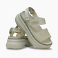 Crocs Soho Frosted Y Strap Sandal - סנדלי פלטפורמה קרוקס לנשים