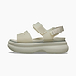 Crocs Soho Frosted Y Strap Sandal - סנדלי פלטפורמה קרוקס לנשים