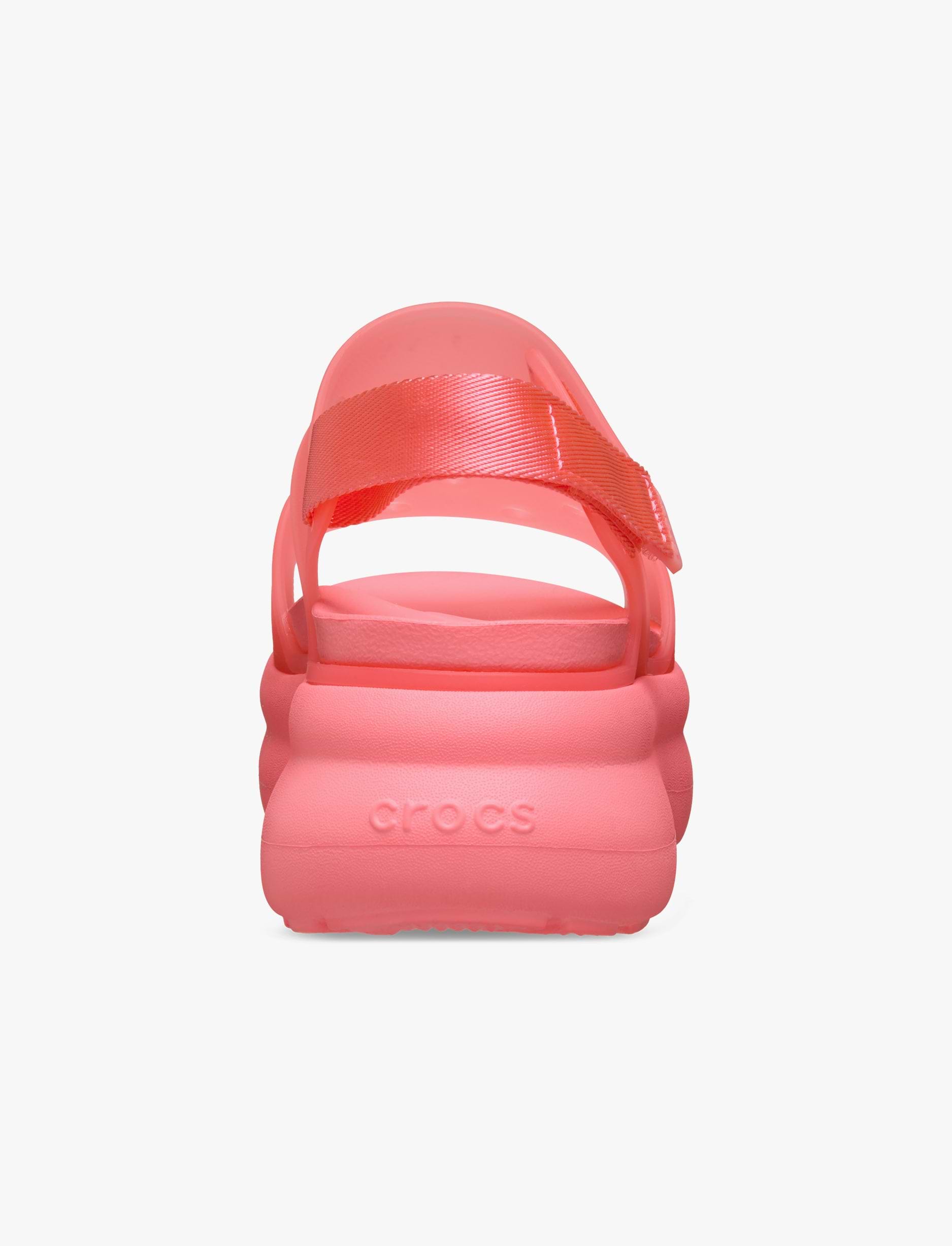 Crocs Soho Frosted Y Strap Sandal - סנדלי פלטפורמה קרוקס לנשים בצבע גויאבה