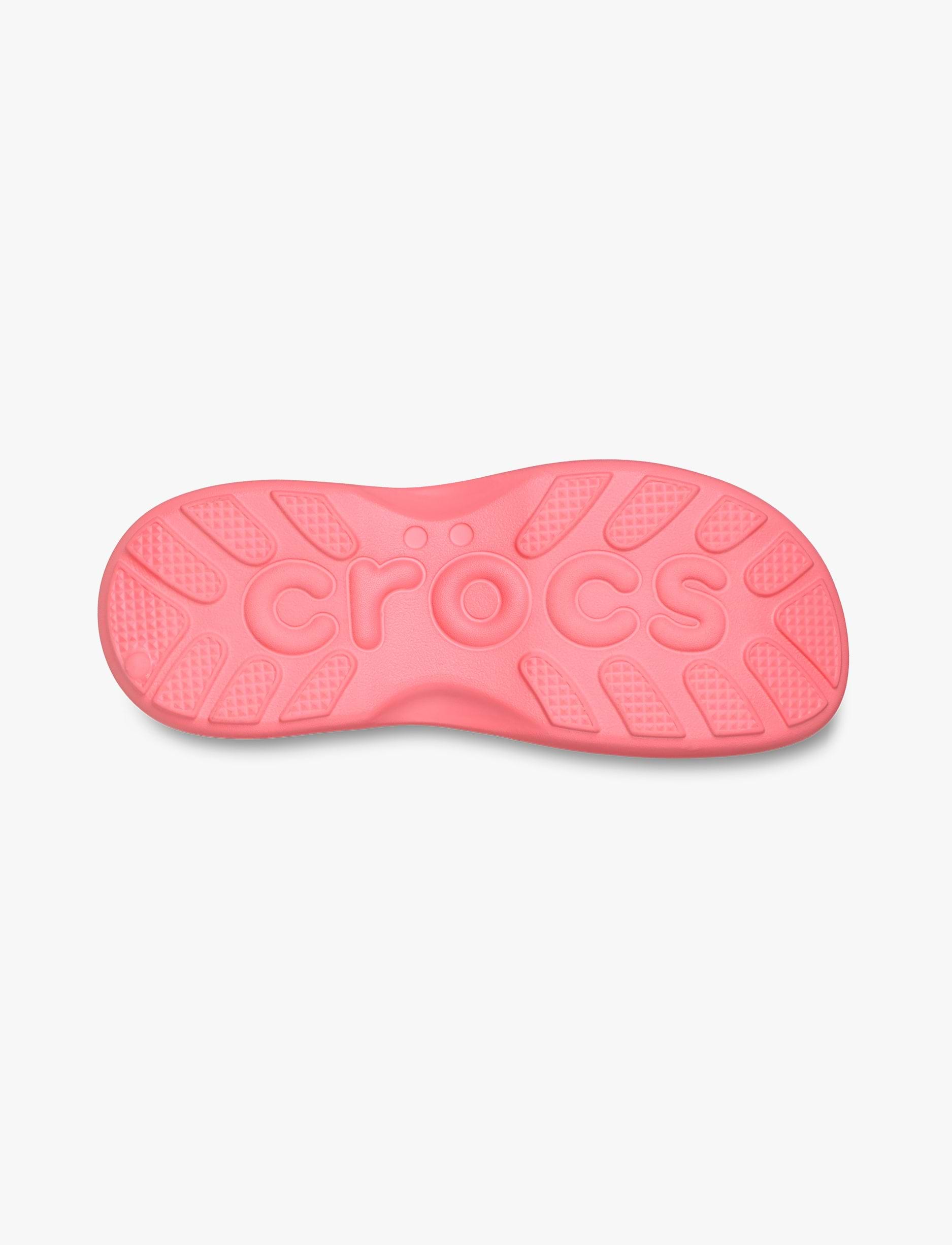 Crocs Soho Frosted Y Strap Sandal - סנדלי פלטפורמה קרוקס לנשים בצבע גויאבה