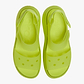 Crocs Soho Frosted Y Strap Sandal - סנדלי פלטפורמה קרוקס לנשים בצבע צהוב זרחני