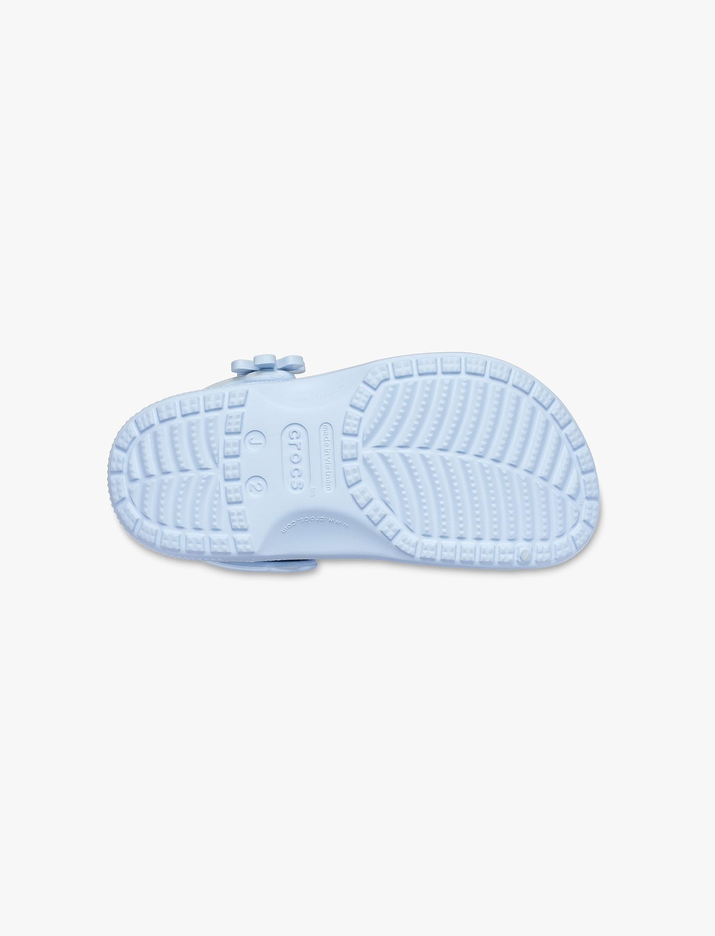 Crocs Kids' Classic Pearl Shine Clog - כפכפי קרוקס פנינה לילדים בצבע כחול פרוסט