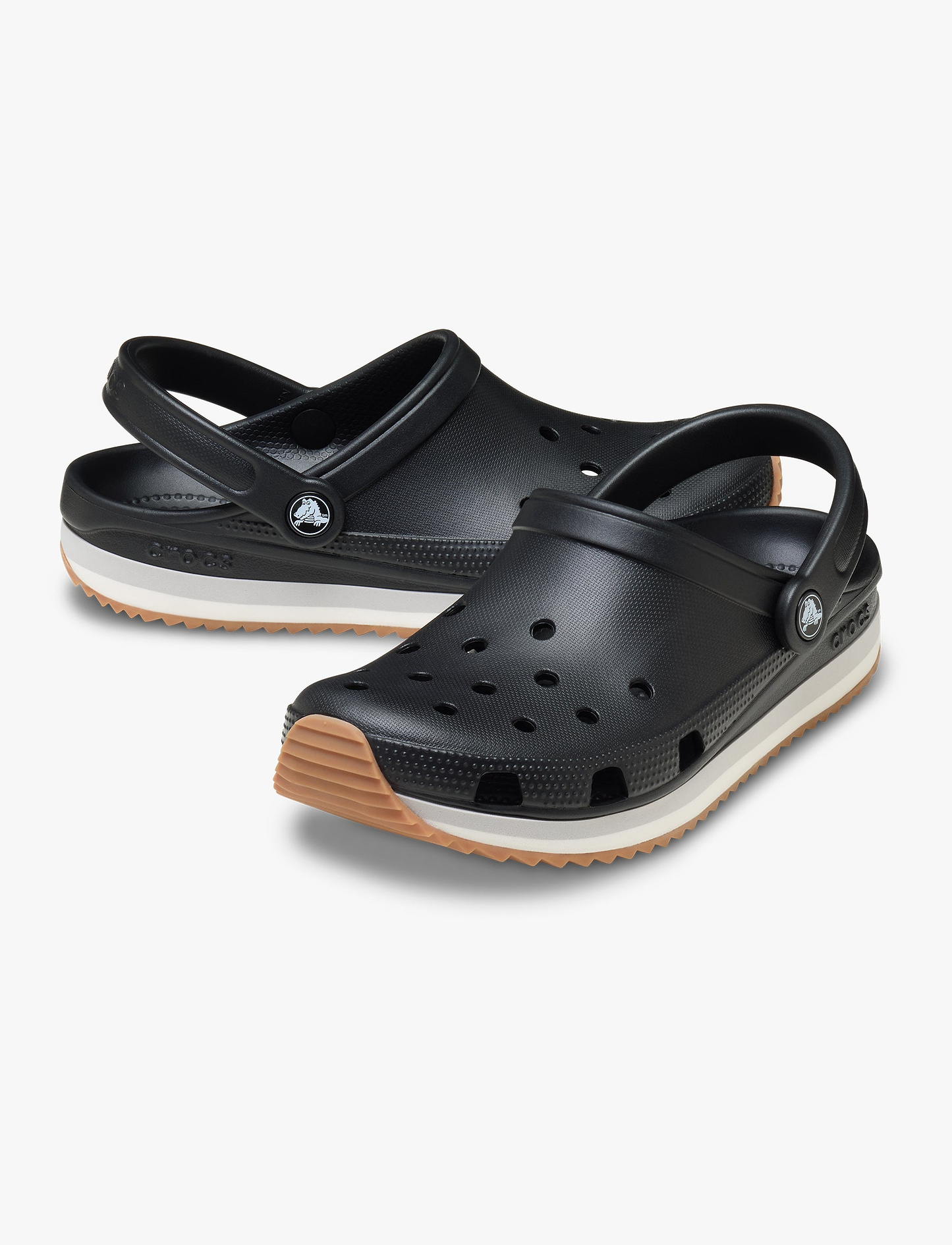 Crocs Crocband  Runner - כפכפי קלוג קרוקס קרוקבנד ראנר בצבע שחור