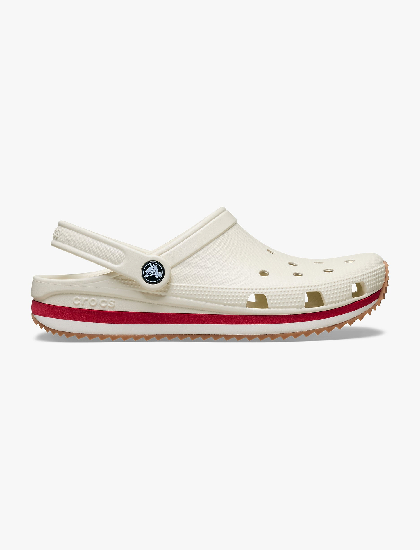 Crocs Crocband  Runner - כפכפי קלוג קרוקס קרוקבנד ראנר בצבע לבן פסגה