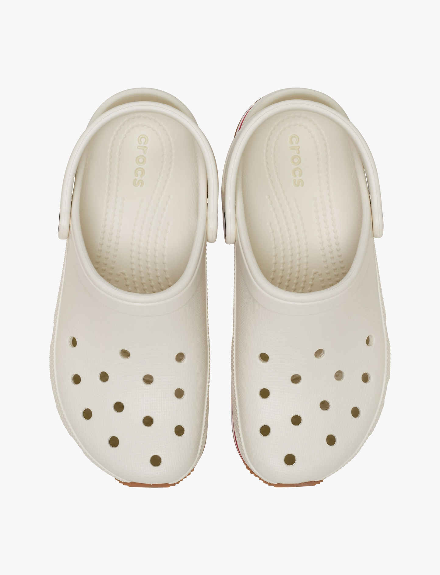 Crocs Crocband  Runner - כפכפי קלוג קרוקס קרוקבנד ראנר בצבע לבן פסגה