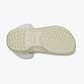 Crocs Classic Platform Fuzz Lined Clog - כפכפי קרוקס פלטפורמה פרוותיים לנשים בצבע קרם
