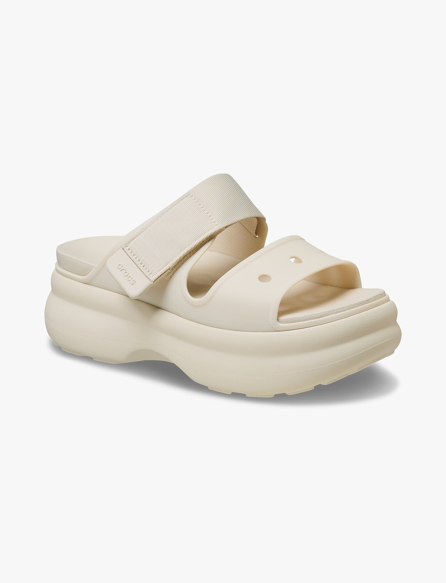 Crocs Soho Two Strap Sandal - סנדלי קרוקס סוהו רצועות כפולות לנשים בצבע פרפה