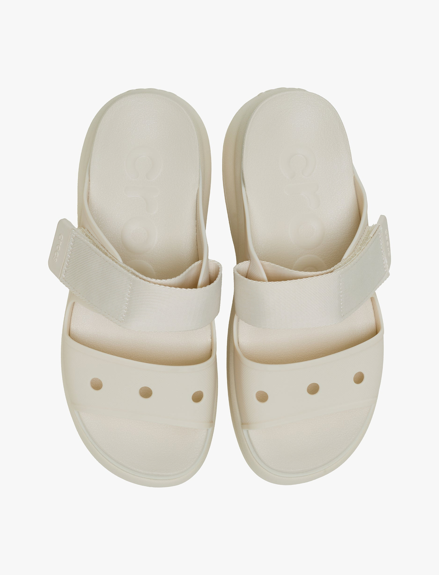 Crocs Soho Two Strap Sandal - סנדלי קרוקס סוהו רצועות כפולות לנשים בצבע פרפה