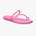 Crocs Miami Jelly Toe Loop Sandal - סנדלי קרוקס מיאמי לנשים בצבע ורוד לימונדה ג'לי