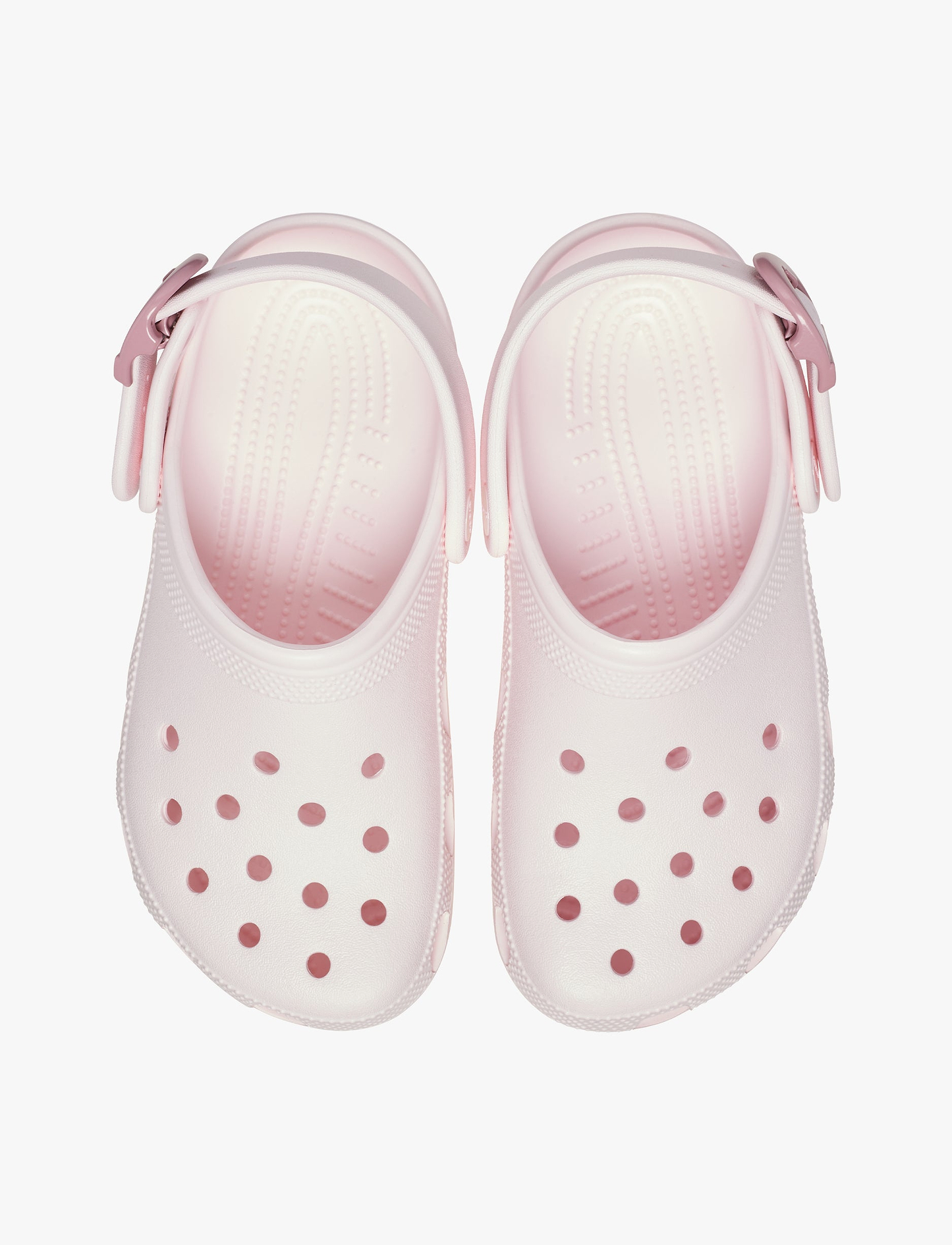 Crocs Classic Buckle Clog - כפכפי קלוג קרוקס עם אבזם בצבע ורוד קרחוני