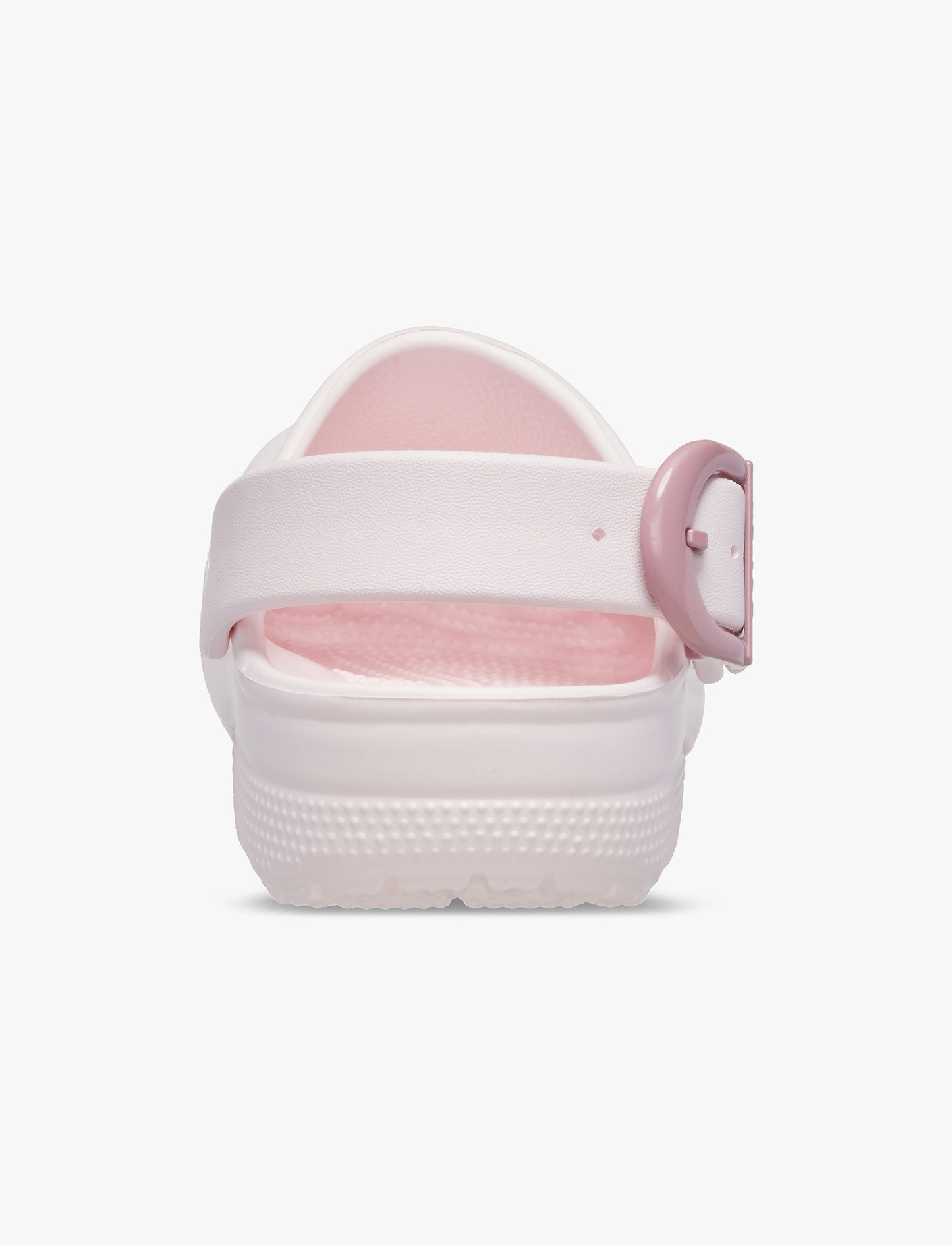 Crocs Classic Buckle Clog - כפכפי קלוג קרוקס עם אבזם בצבע ורוד קרחוני