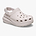Crocs New Crush Clog - כפכפי פלטפרומה קלוג לנשים בצבע קרם קקאו