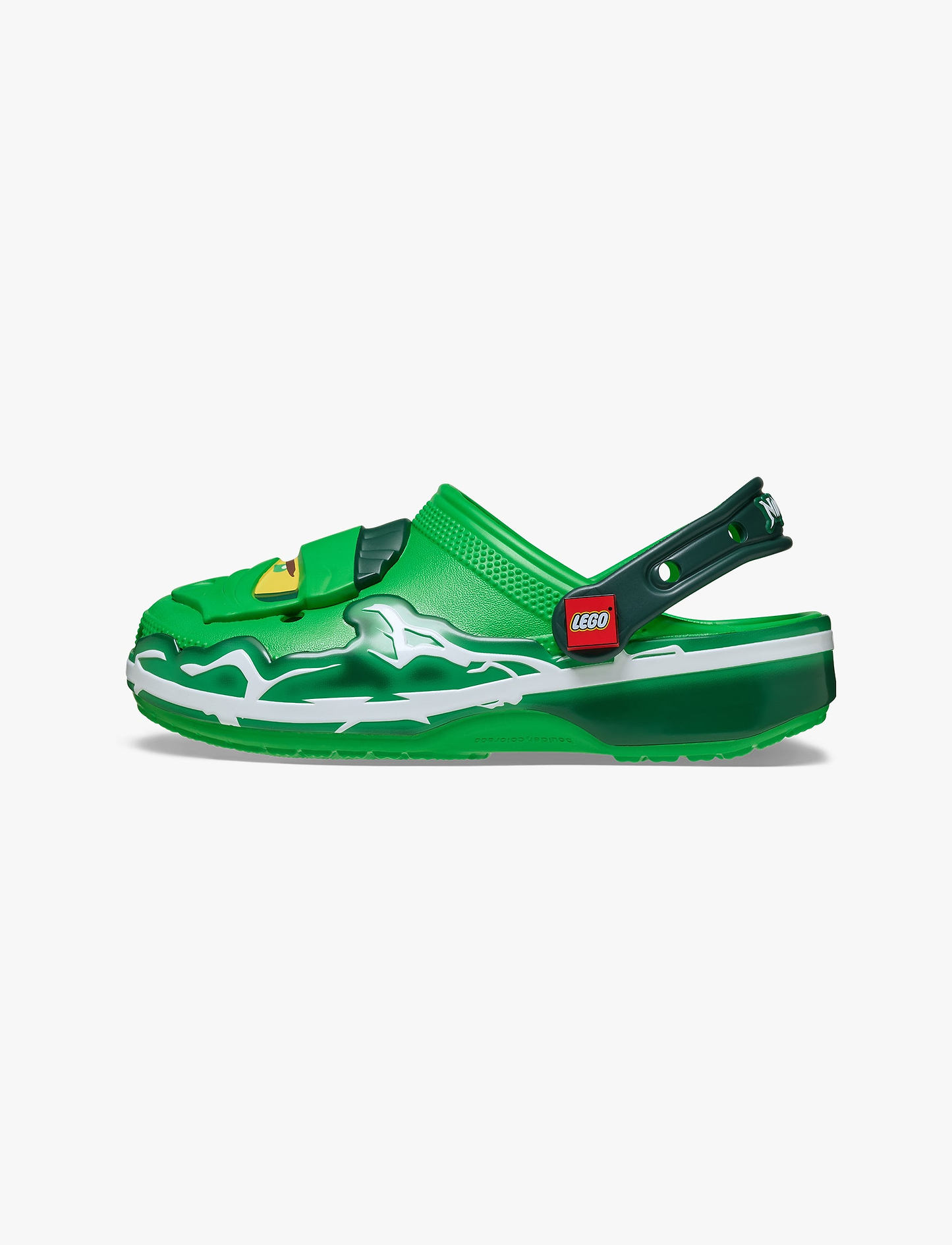 Crocs Kids Lego Ninjago Classic Clog - כפכפי קרוקס לגו נינג'גו לילדים בצבע ירוק
