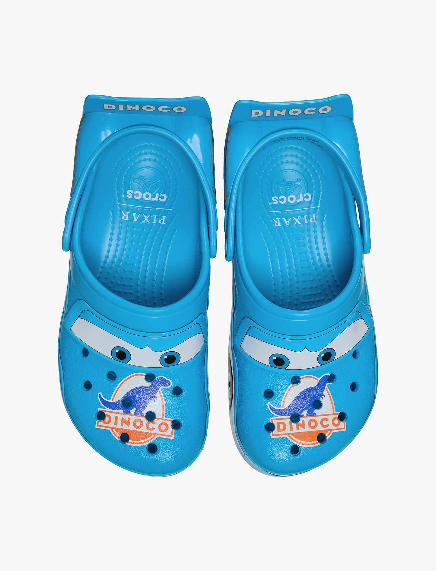 Crocs Disney and Pixar's Lightning McQueen Dinoco Crocband Clog - כפכפי קרוקס ספידי מקווין דינוקו