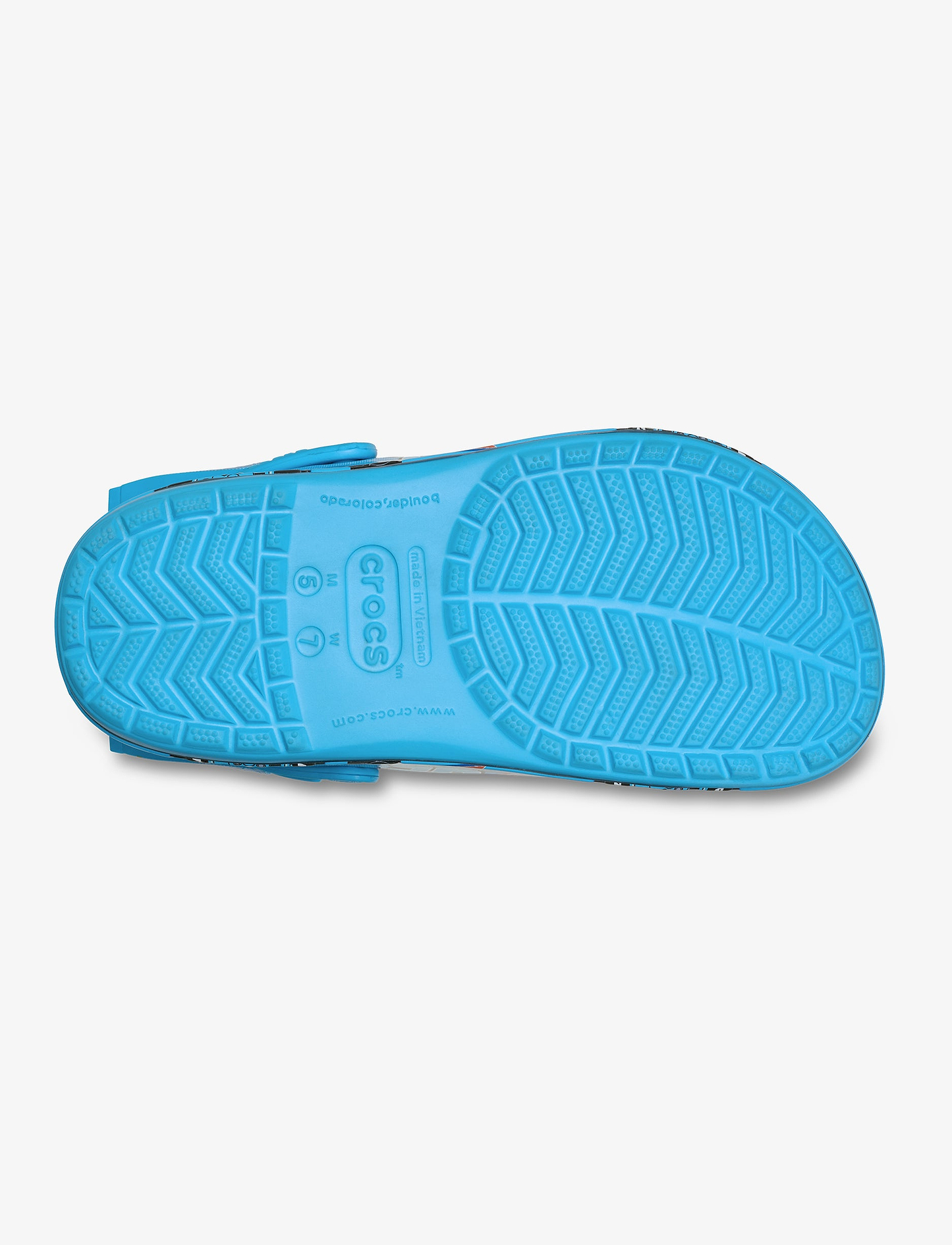Crocs Disney and Pixar's Lightning McQueen Dinoco Crocband Clog - כפכפי קרוקס ספידי מקווין דינוקו
