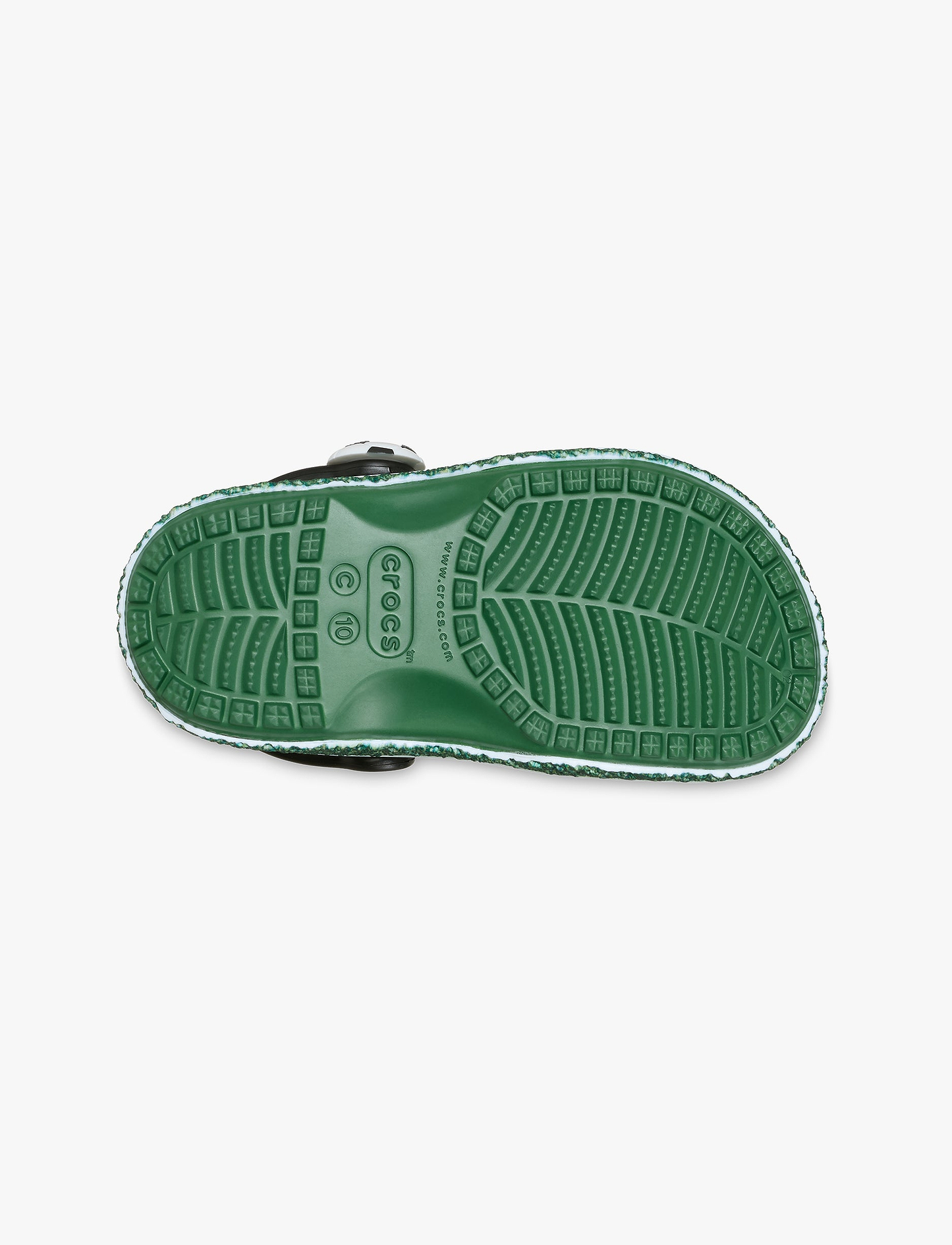 Crocs Classic Soccer Turf - כפכפי קרוקס כדורגל לילדים בצבע ירוק דשא