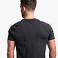 Built For Athletes Mens Hybrid Training T-Shirt - חולצת אימון לגברים בצבע שחור