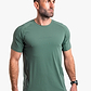 Built For Athletes Mens Hybrid Training T-Shirt - חולצת אימון לגברים בצבע ירוק שטיפה
