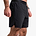 Built For Athletes Mens Hybrid Training 2 in 1 Short - מכנסי אימון 2-ב-1 לגברים בצבע שחור