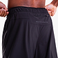 Built For Athletes Men's Training 2 in 1 Short - מכנסי אימון 2-ב-1 לגברים בצבע שחור