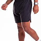 Built For Athletes Men's Training 2 in 1 Short - מכנסי אימון 2-ב-1 לגברים בצבע שחור