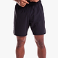Built For Athletes Men's Training 2 in 1 Short - מכנסי אימון 2-ב-1 לגברים בצבע שחור