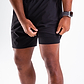 Built For Athletes Men's Training 2 in 1 Short - מכנסי אימון 2-ב-1 לגברים בצבע שחור