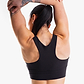 Built For Athletes Women's Training Sports Bra - גוזיית אימון לנשים בצבע שחור