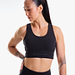 Built For Athletes Women's Training Sports Bra - גוזיית אימון לנשים בצבע שחור