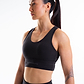 Built For Athletes Women's Training Sports Bra - גוזיית אימון לנשים בצבע שחור