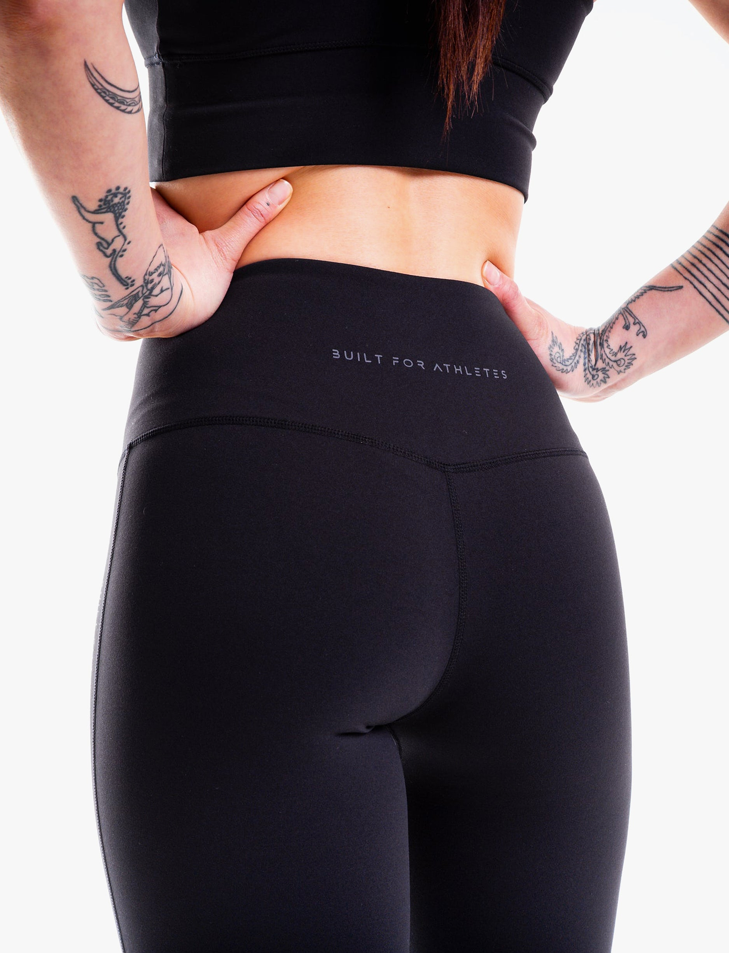 Built For Athletes Women's Training Legging - טייץ אימון שחור לנשים