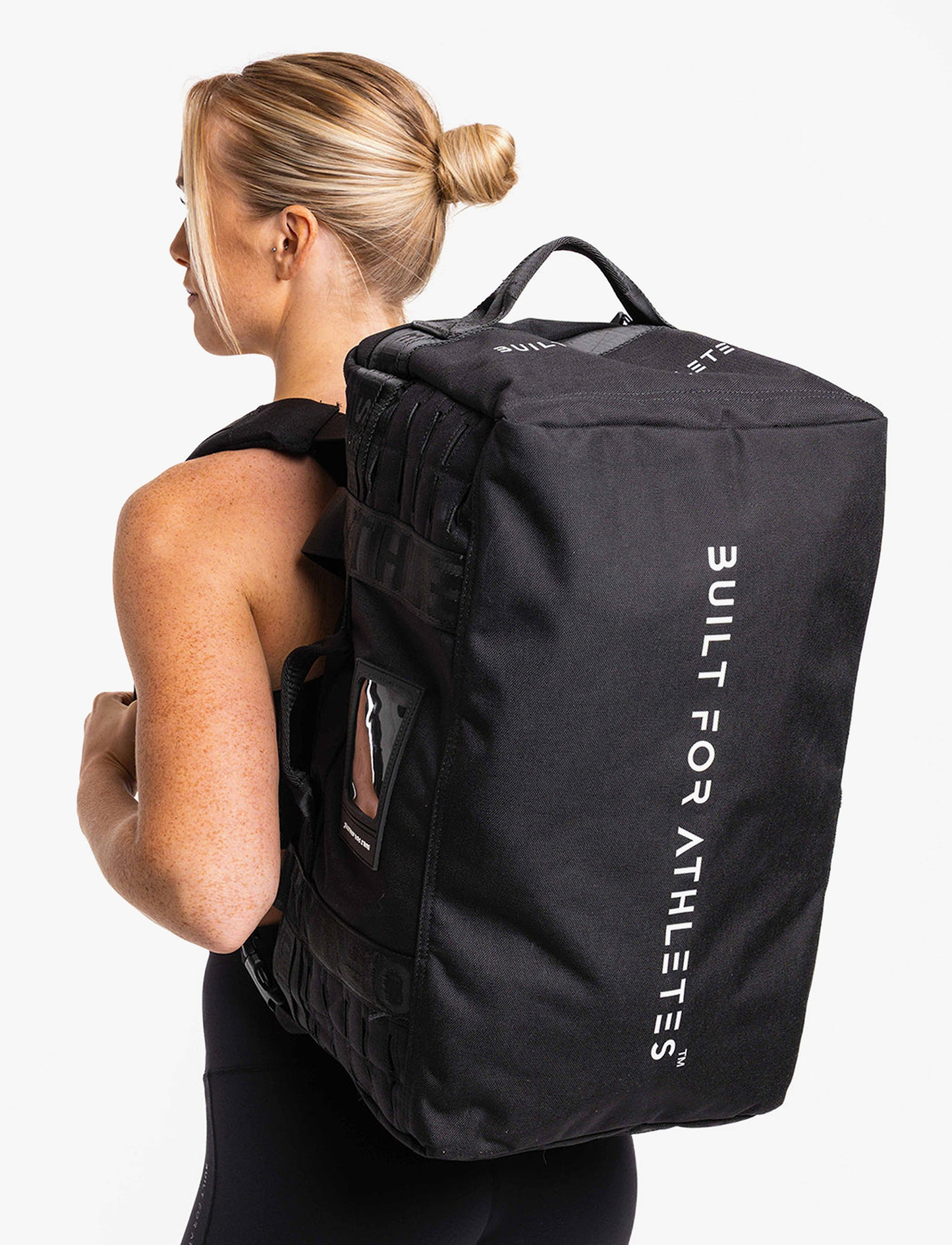 Built For Athletes Pro Series 40L Duffel - תיק ספורט דופל שחור 40 ליטר