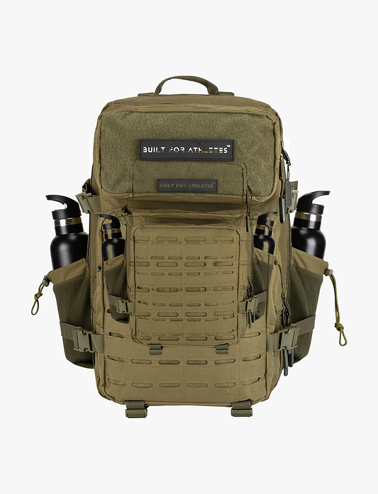 Built For Athletes Army Green Backpack 45L - תיק גב ירוק ארמי 45 ליטר