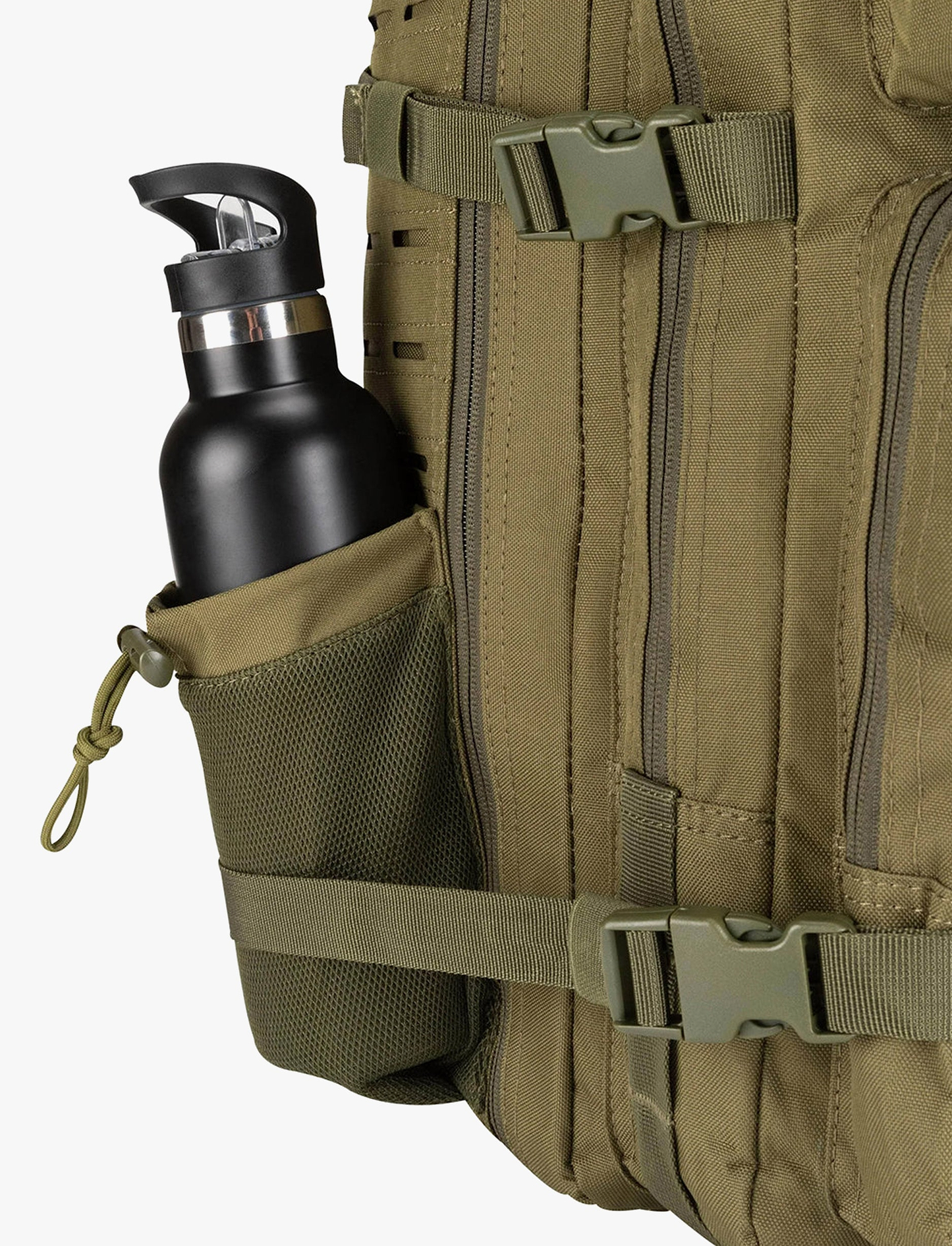 Built For Athletes Army Green Backpack 45L - תיק גב ירוק ארמי 45 ליטר