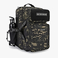Built For Athletes Black Camo 45L Backpack - תיק גב שחור קמו 45 ליטר