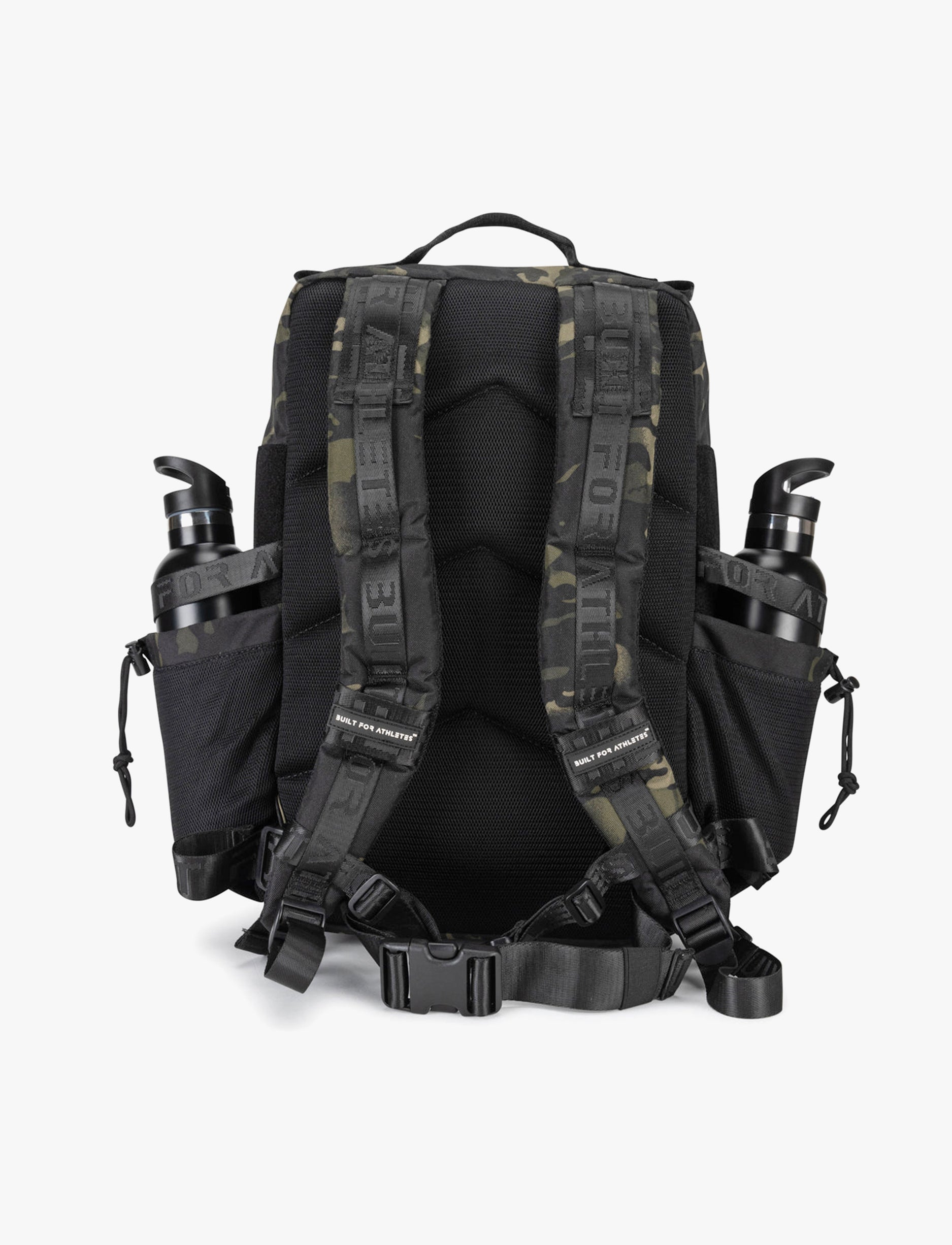 Built For Athletes Black Camo 45L Backpack - תיק גב שחור קמו 45 ליטר