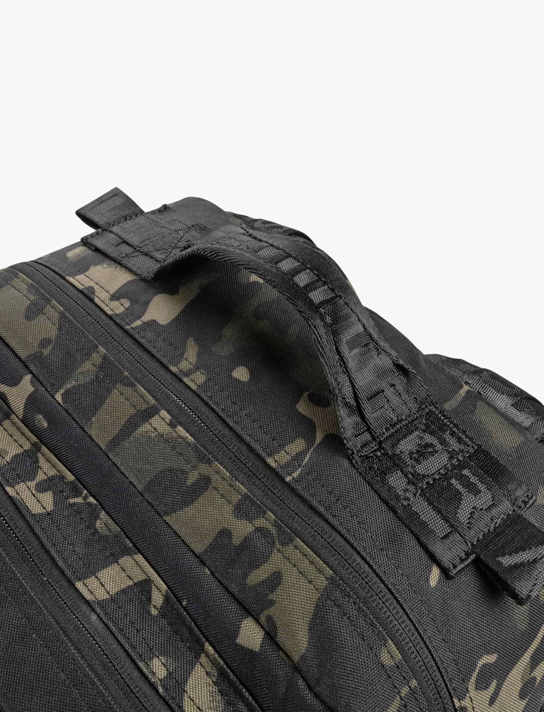 Built For Athletes Black Camo 45L Backpack - תיק גב שחור קמו 45 ליטר