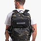Built For Athletes Black Camo 45L Backpack - תיק גב שחור קמו 45 ליטר
