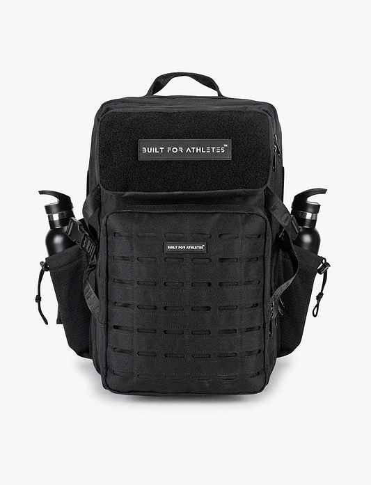 Built For Athletes Black 45L Hero 2.0 Backpack - תיק גב 2.0 שחור בנפח 45 ליטר