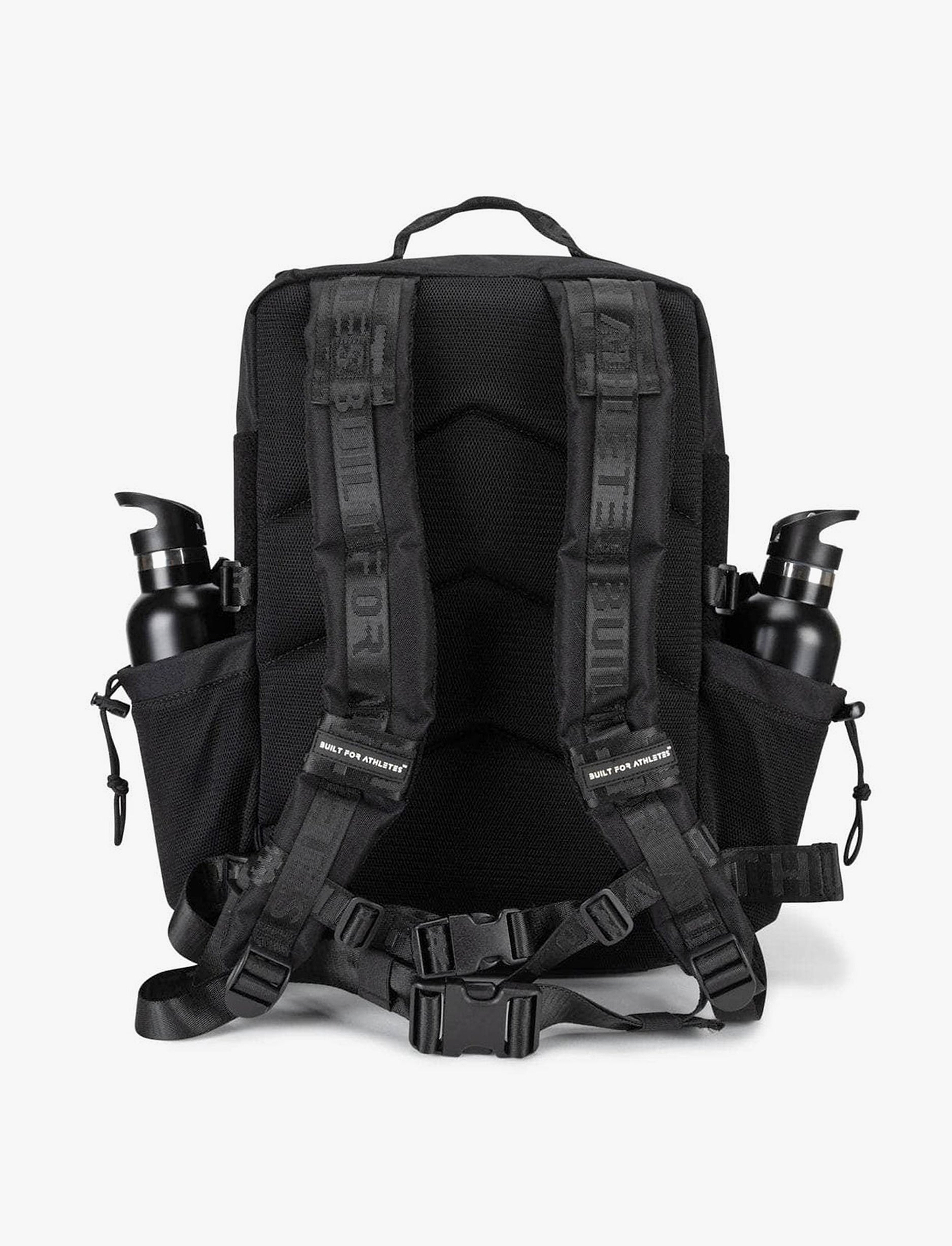 Built For Athletes Large Black Gym Backpack 45L - תיק גב שחור לחדר כושר 45 ליטר