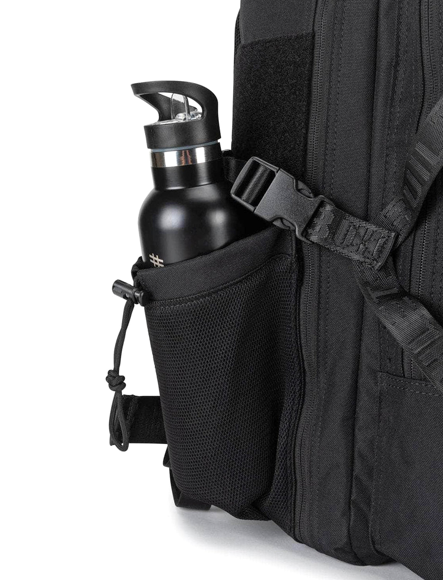Built For Athletes Large Black Gym Backpack 45L - תיק גב שחור לחדר כושר 45 ליטר