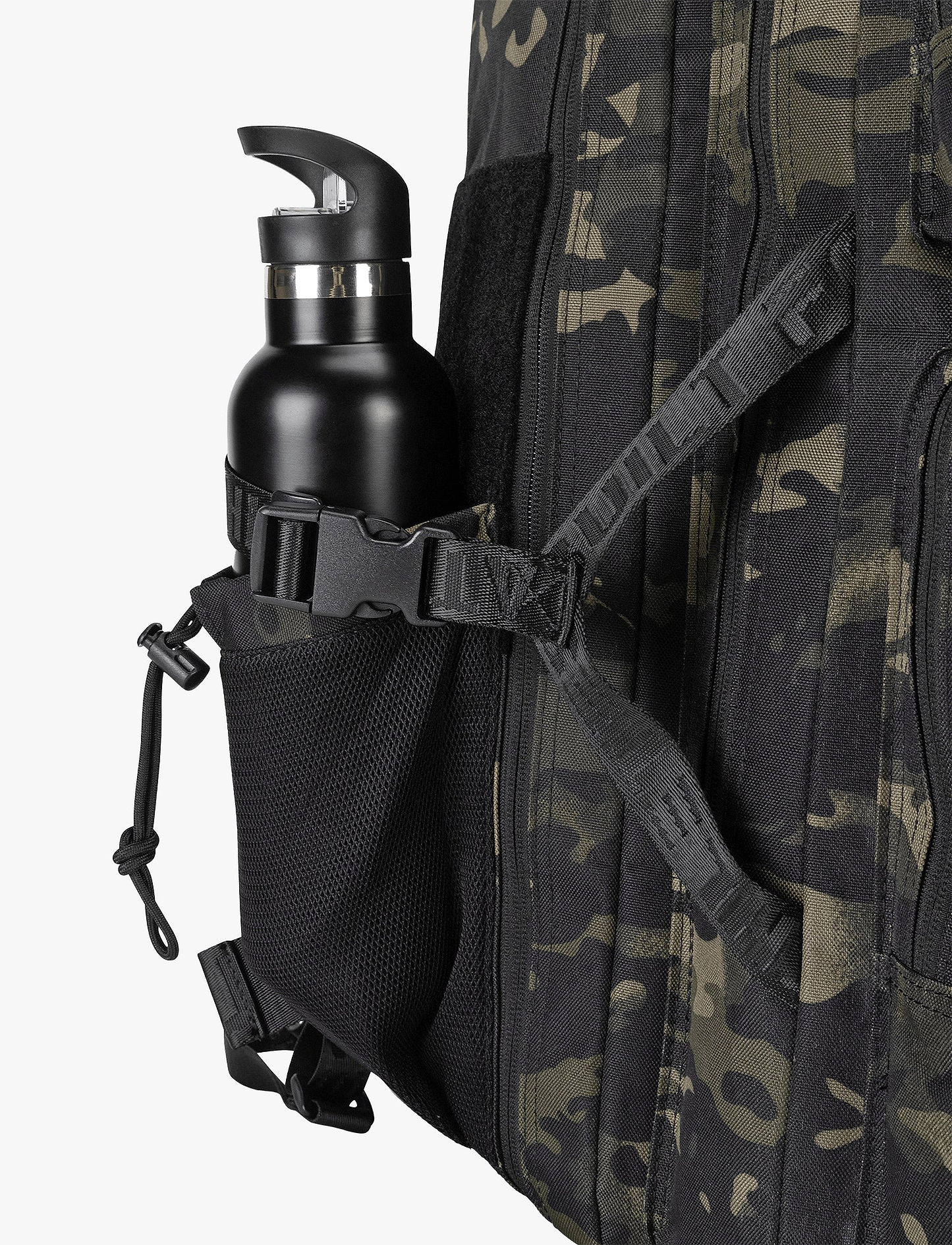 Built For Athletes Black Camo 45L Hero Backpack - תיק גב ספורט שחור קמו 45 ליטר