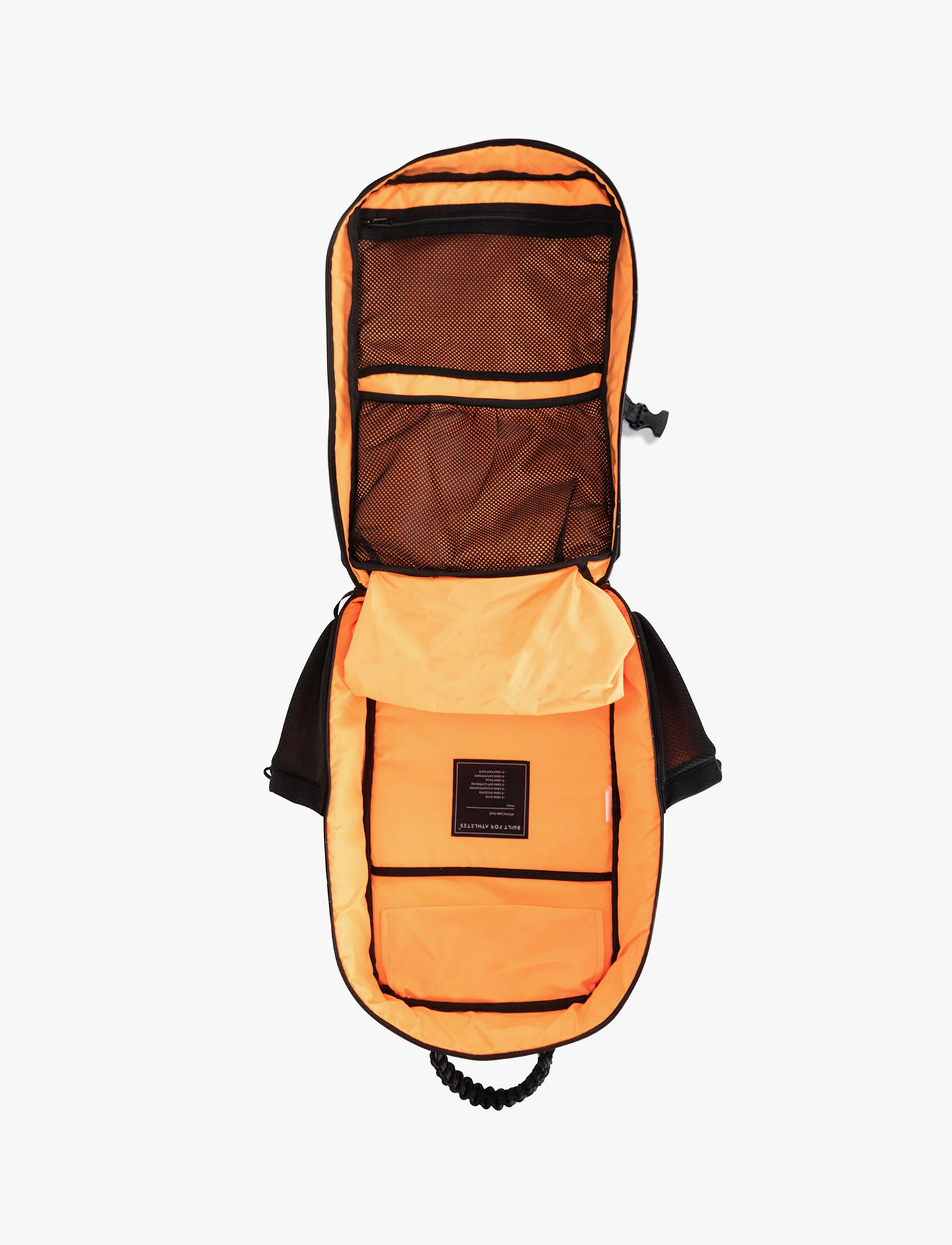 Built For Athletes Black Pro Series Backpack 45L - תיק גב שחור בנפח 45 ליטר