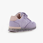 Candy - נעלי סניקרס קנדי סטיץ' עם אורות לבנות בצבע לילך בהיר/ורוד בהיר