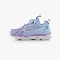 Candy - נעלי סניקרס קנדי פרוזן עם אורות לבנות בצבע לילך בהיר/כחול בהיר
