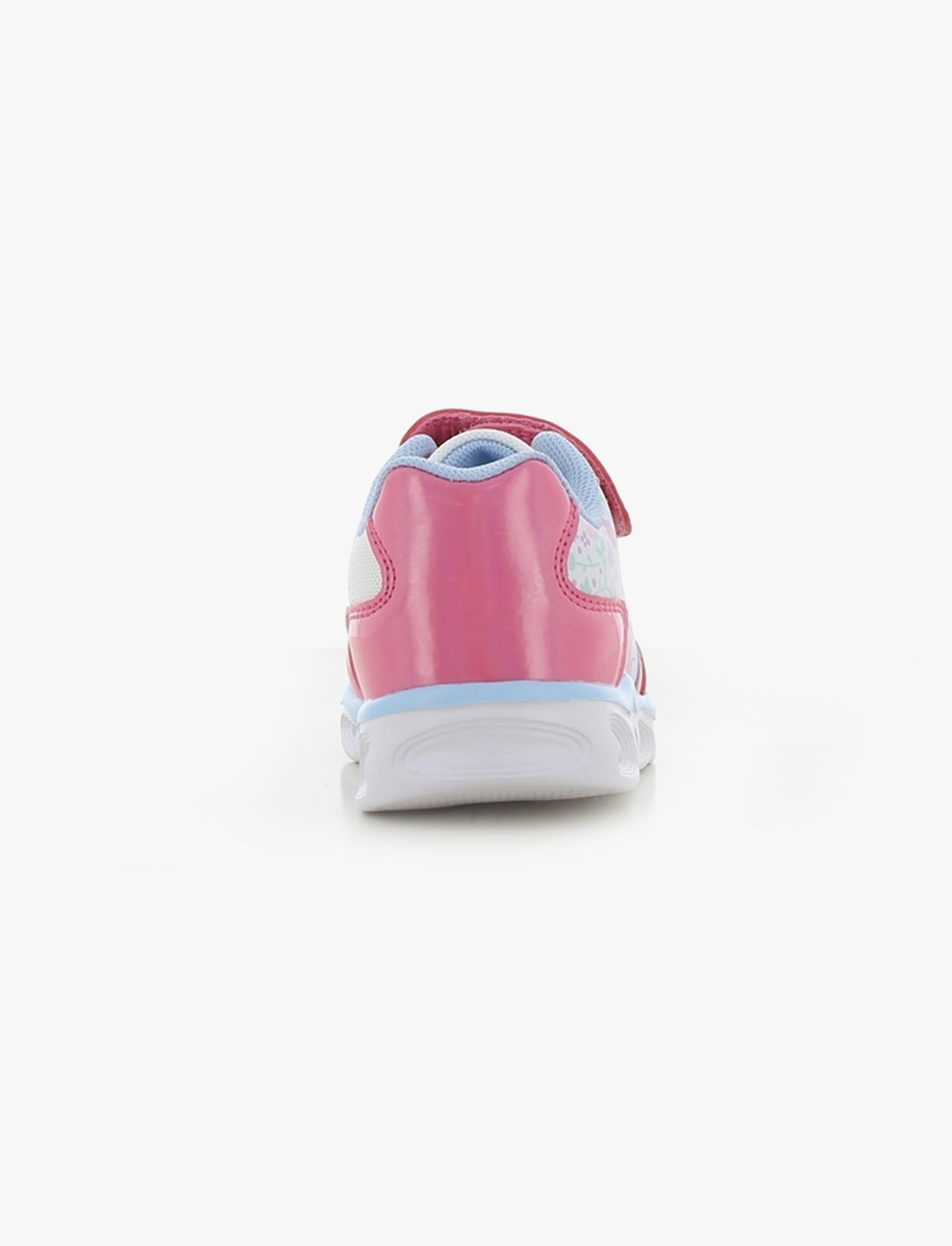Candy - נעלי סניקרס קנדי בלואי עם אורות לבנות בצבע פוקסיה/ורוד בהיר