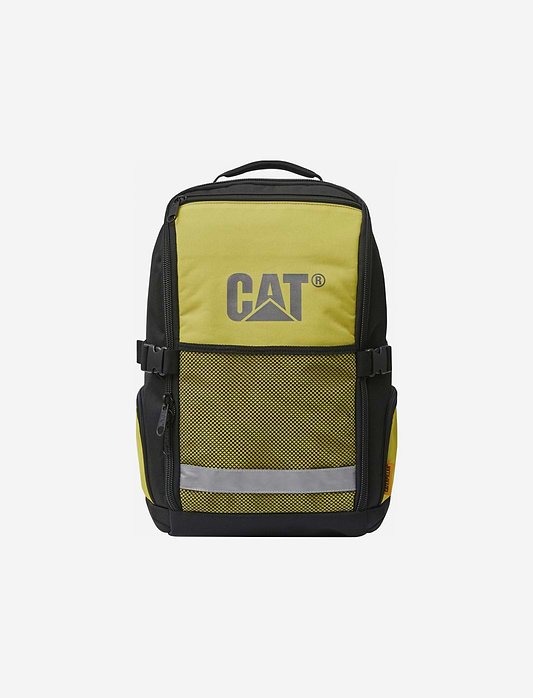 Caterpillar Large Backpack - תיק גב 29 ליטר קטרפילר בצבע צהוב זוהר