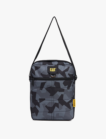 Caterpillar Tablet Bag 84058 - תיק צד קאטרפילר 7 ליטר בצבע שחור/אפור טקסטורה