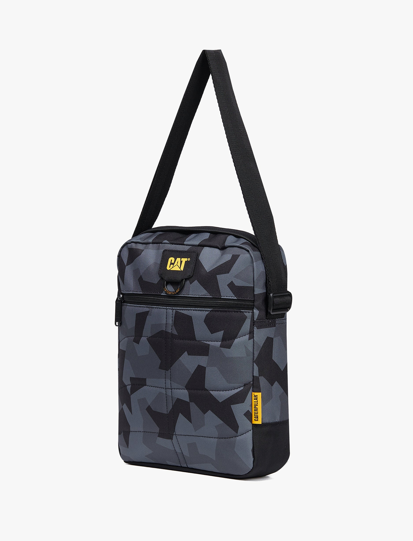 Caterpillar Tablet Bag 84058 - תיק צד קאטרפילר 7 ליטר בצבע שחור/אפור טקסטורה