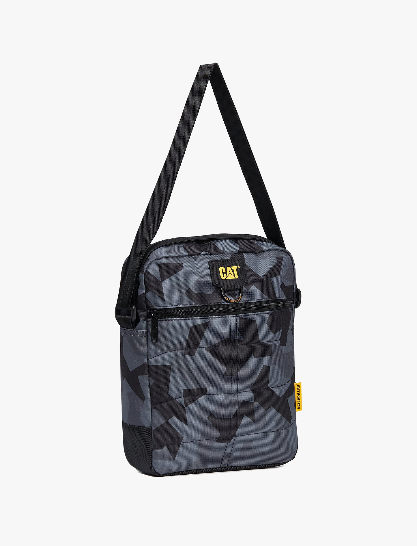 Caterpillar Tablet Bag 84058 - תיק צד קאטרפילר 7 ליטר בצבע שחור/אפור טקסטורה